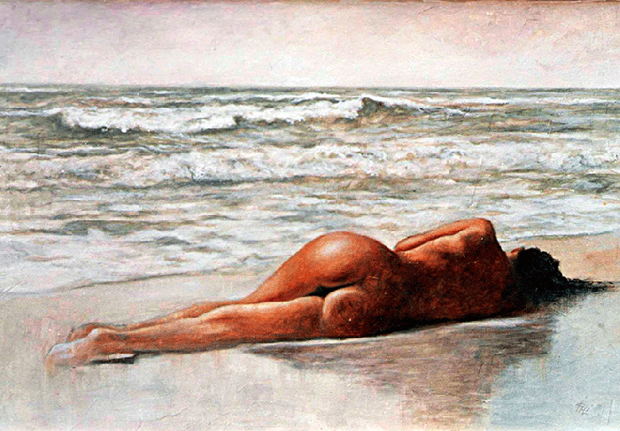  Slide 11: ...E se li porta il mare... 